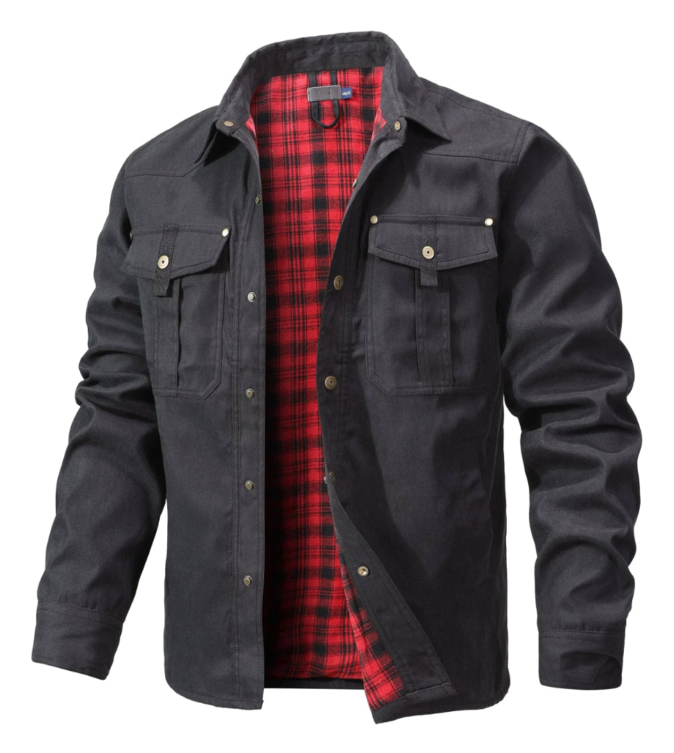 Xander | Herrar Flanell Rovern Jacka